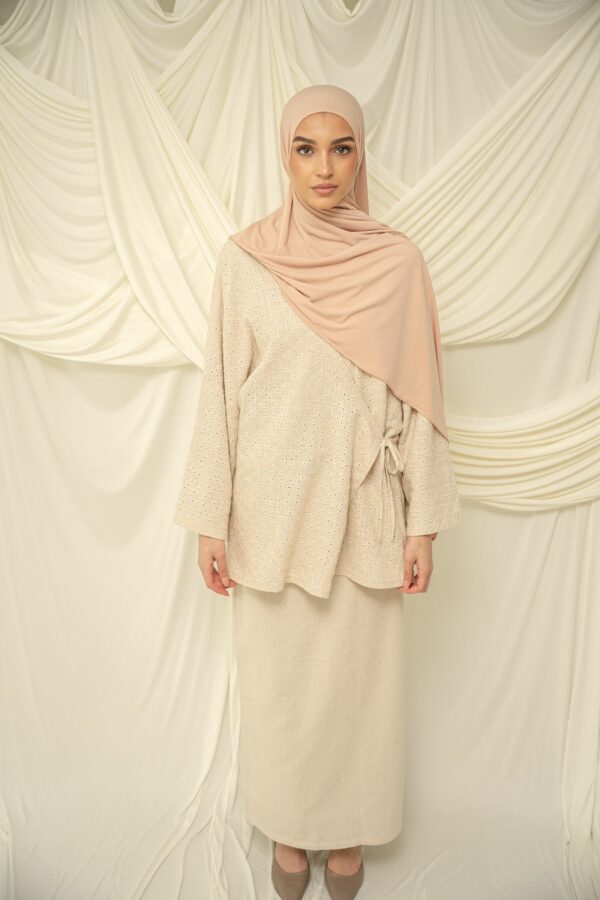 Ensemble Elaya – 100% lin - Beige