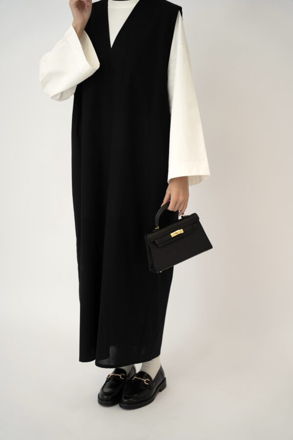 Robe Alba noir – Image 2